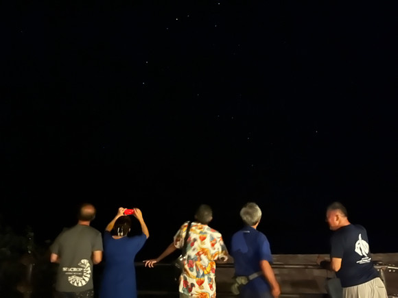 夜は天体観測!最終日は星が素晴らしかった!